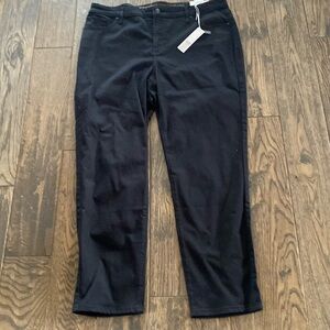 Black Girlfriend Slim Leg Ankle sz 2.5R